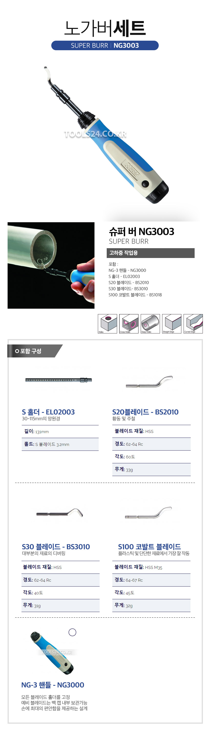 新作送料無料 NOGA スーパーバー NG3003 3043550